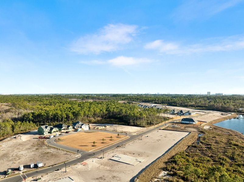 Site preparation and early development at Breakfast Point East in Panama City Beach, FL (Image 53).