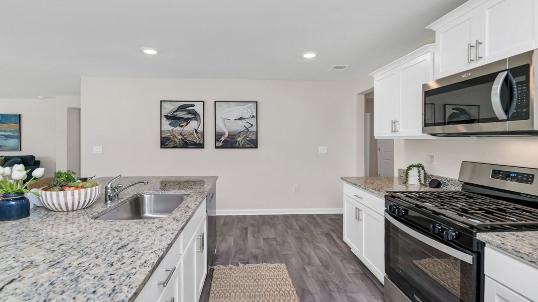 Furnished interior in a model home at Gates Village in Lugoff (Image 14).