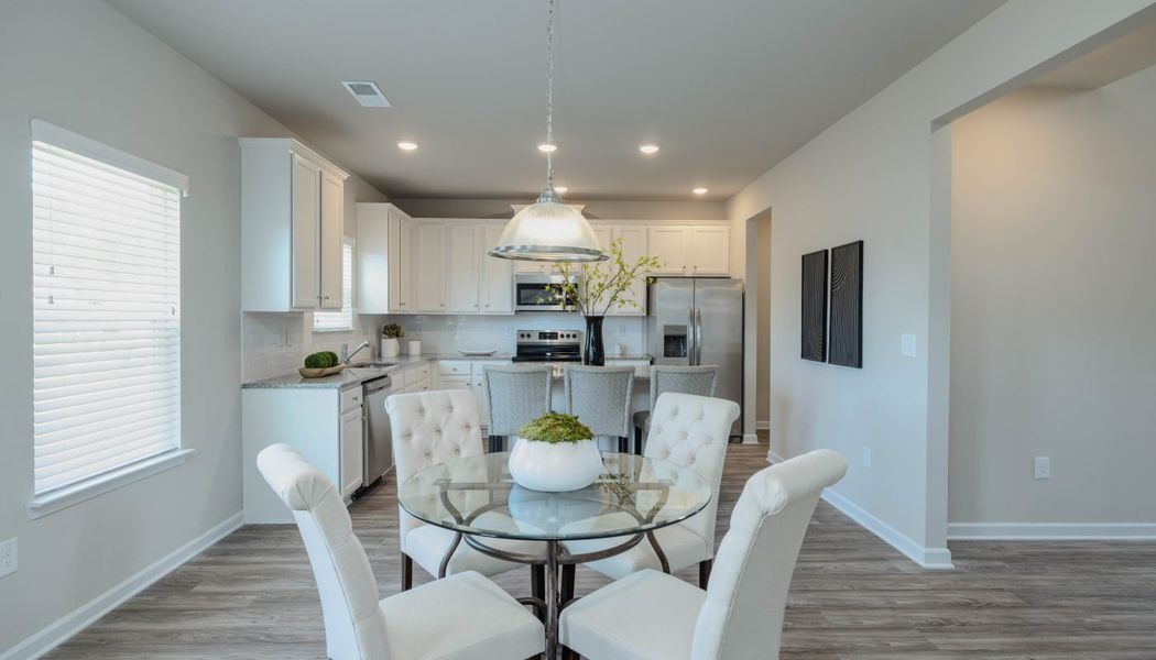 Furnished interior in a model home at Garden Walk in Jackson (Image 13). Furnished interior in a model home at Garden Walk in Jackson (Image 13).