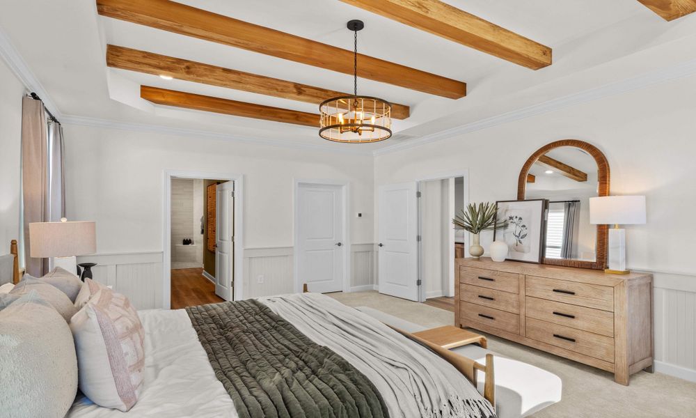 Furnished interior in a model home at Bridgewater - Shorehaven Village in Little River (Image 48).