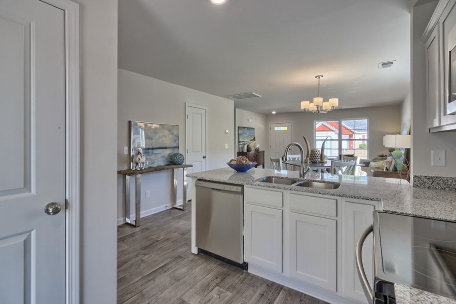 Furnished interior in a model home at Select Homesites Ridgeland in Ridgeland (Image 13).