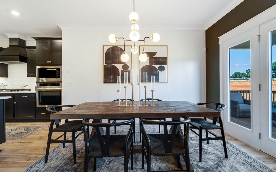 Furnished interior in a model home at Dorris Farm in White House (Image 13).