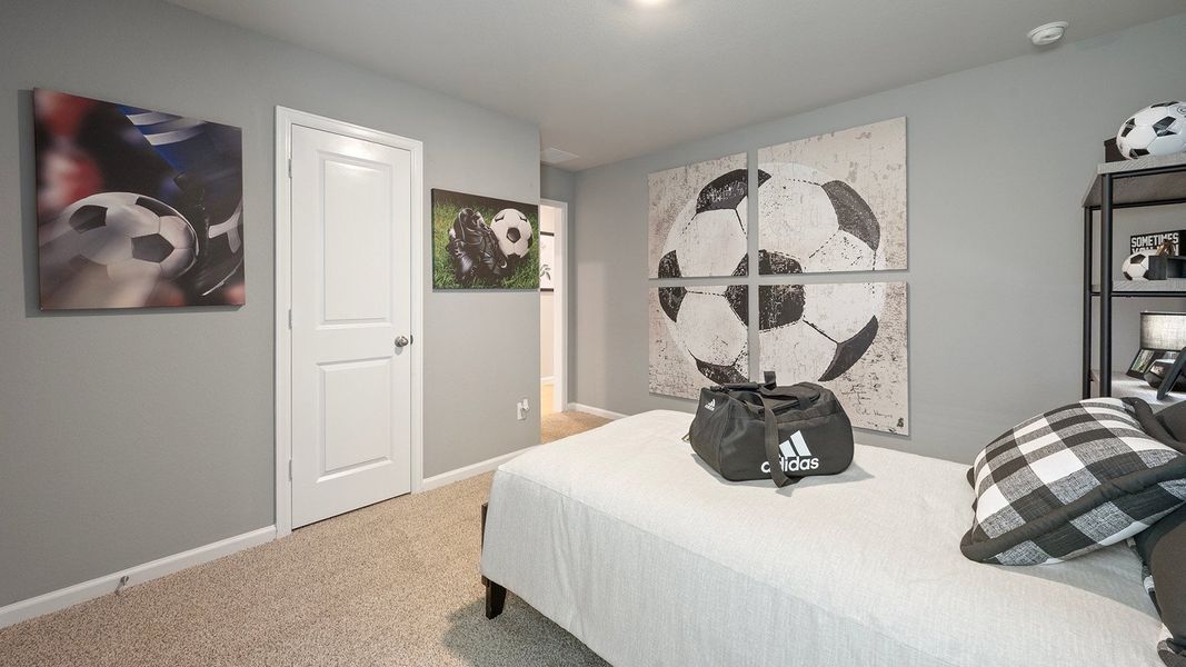 Furnished interior in a model home at Pleasant Hill in Bryan (Image 21).