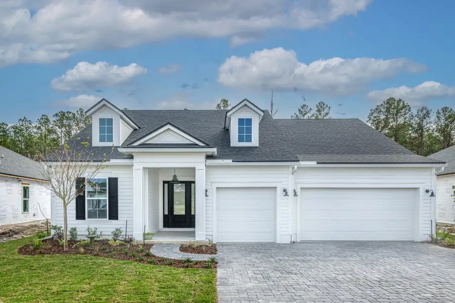 Front exterior of a home in the Hidden Creek at SilverLeaf Phase 2 community, located in St. Augustine, FL (Image 16). Front exterior of a home in the Hidden Creek at SilverLeaf Phase 2 community, located in St. Augustine, FL (Image 16).