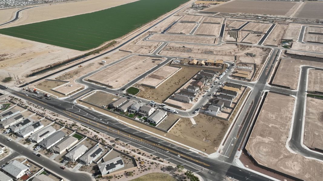 Site preparation and early development at Tyler Ranch in Buckeye, AZ (Image 24).