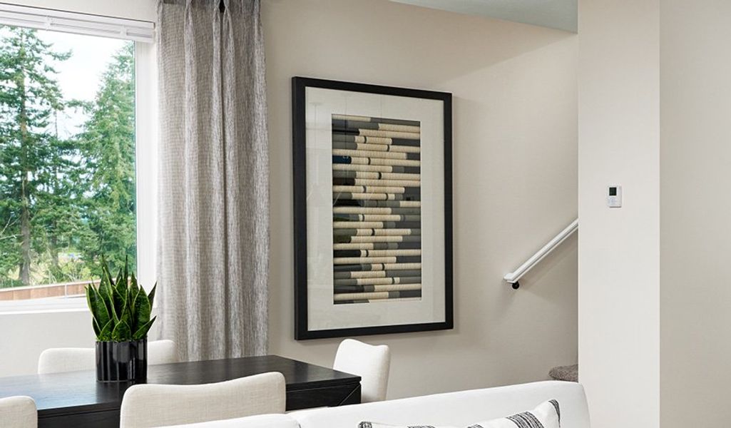 Furnished interior in a model home at Meadowbrook Park in Colorado Springs (Image 8).