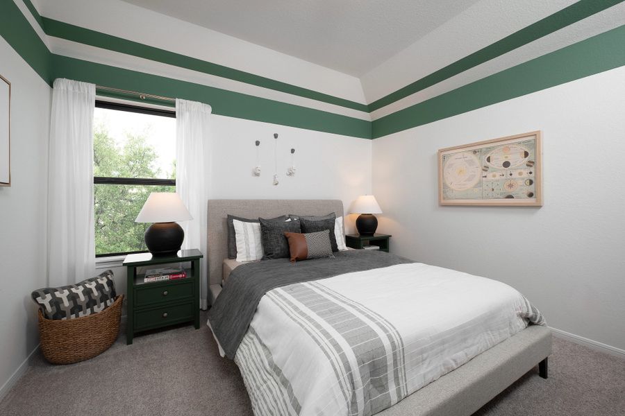 Furnished interior in a model home at Emory Glen in Magnolia (Image 8).