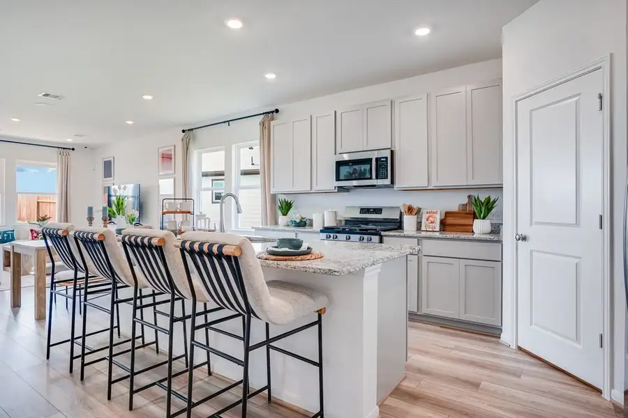 Furnished interior in a model home at Hockley Meadows 45s in Hockley (Image 7).