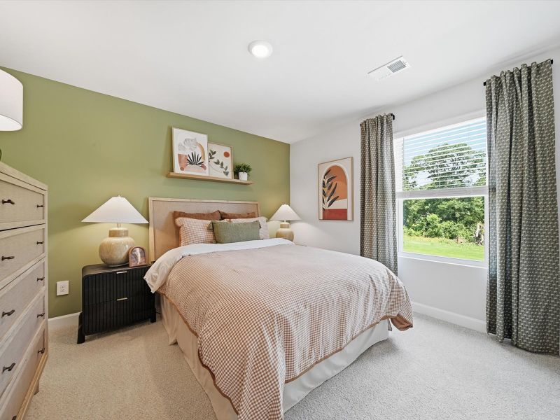 Furnished interior in a model home at Southwell Commons in Anderson (Image 15). Furnished interior in a model home at Southwell Commons in Anderson (Image 15).