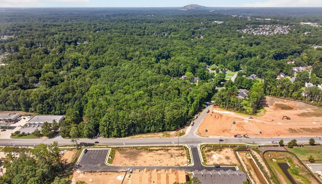 Site preparation and early development at Thurgood Estates in Snellville, GA (Image 21).