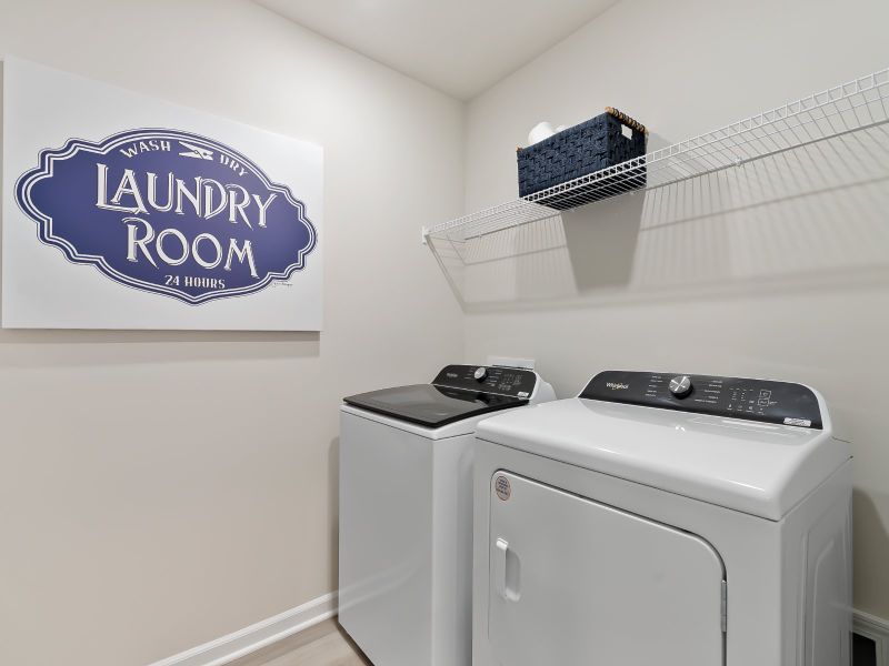Close-up of interior finishes in a home at The Rows at Buffaloe Reserve, Raleigh (Image 24).