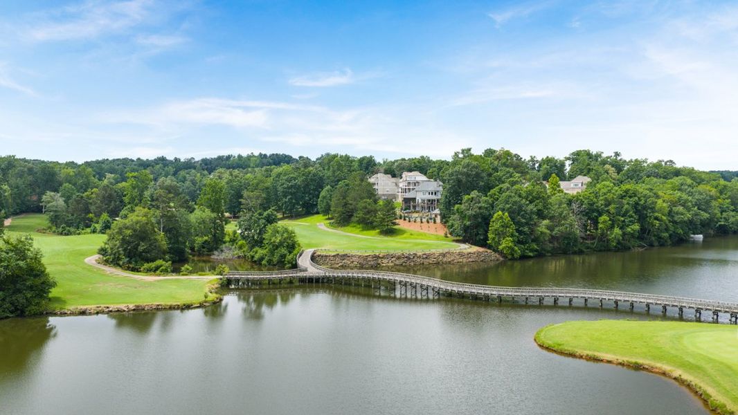 Natural surroundings and green spaces near Fairway 17 at Mirror Lake in Villa Rica, GA (Image 57).