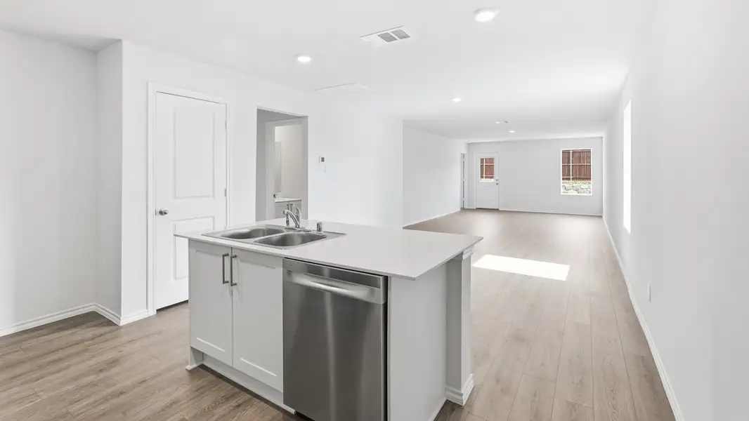 Furnished interior in a model home at Asher Oaks in Bonham (Image 5).