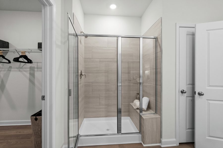 Furnished interior in a model home at Waterside - Coastline Series in Longs (Image 21).