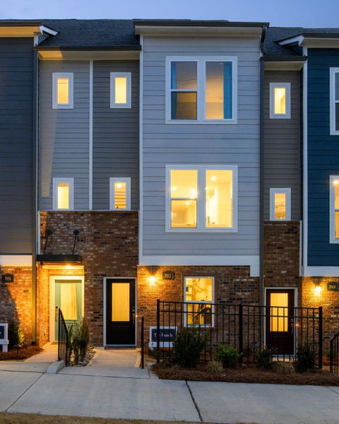 Front exterior of a home in the Central Living at Craig community, located in Charlotte, NC (Image 9).