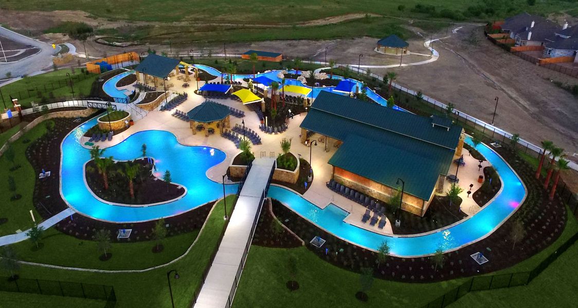 Lazy River Night View