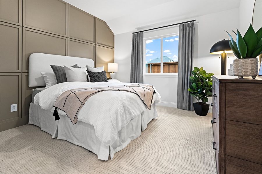 Furnished interior in a model home at Heartland in Heartland (Image 25).