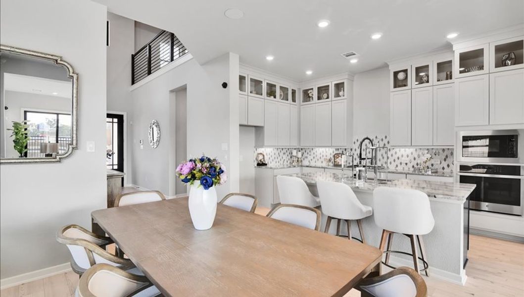 Furnished interior in a model home at Summer Place  35' in Montgomery (Image 54).