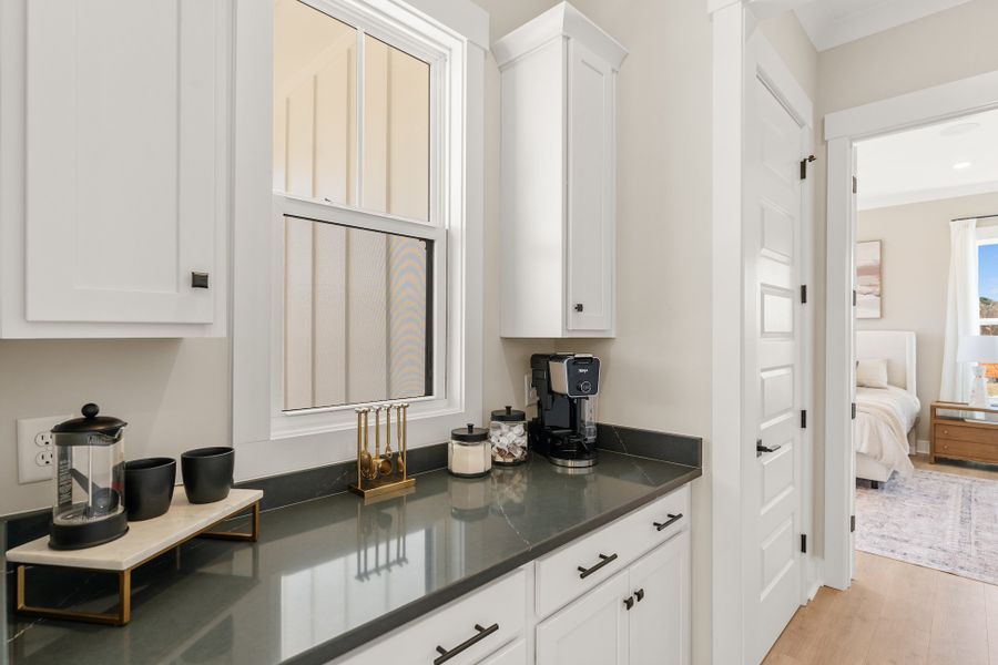 Furnished interior in a model home at Double Springs in Taylors (Image 45). Furnished interior in a model home at Double Springs in Taylors (Image 45).