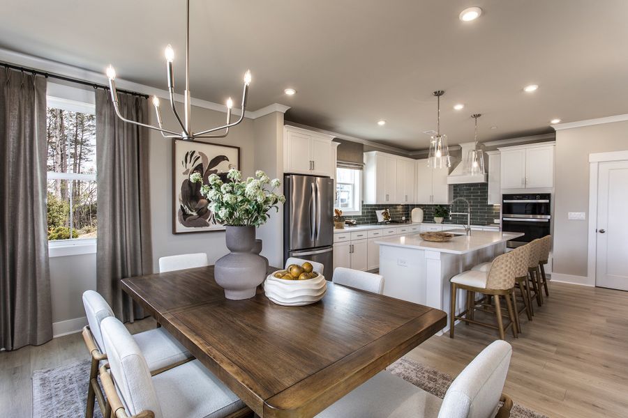 Furnished interior in a model home at Poppy at GreenHouse in Marietta (Image 5).