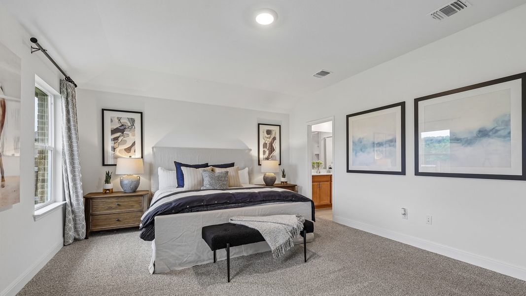 Furnished interior in a model home at Riverview in Georgetown (Image 40). Furnished interior in a model home at Riverview in Georgetown (Image 40).