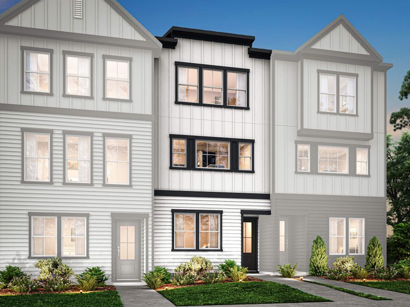 Front exterior of a home in the Bellflower community, located in Charlotte, NC (Image 4).