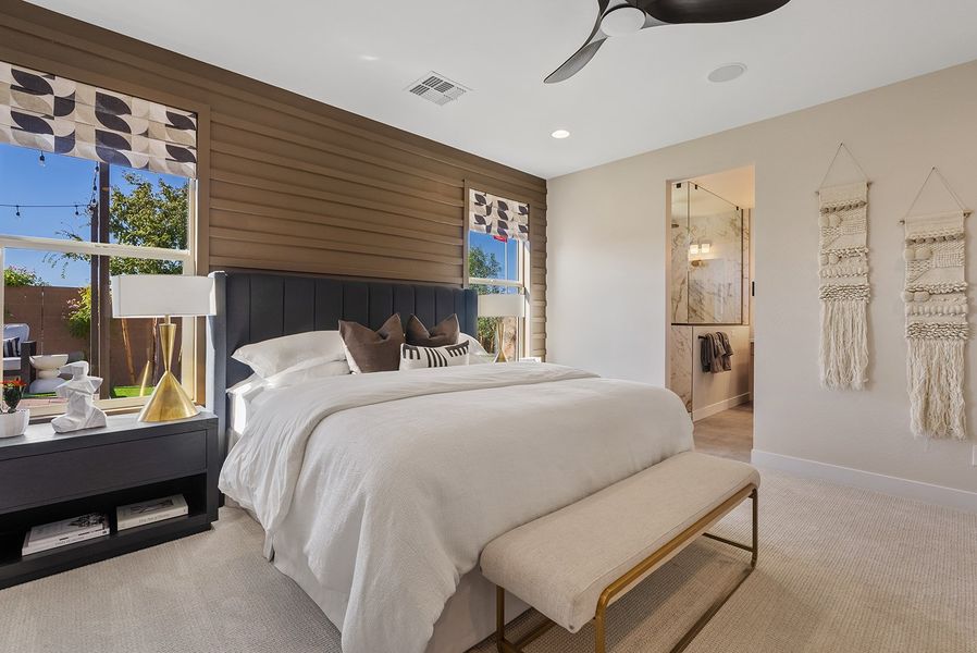 Furnished interior in a model home at Ladera Trails Encore in San Tan Valley (Image 4). Furnished interior in a model home at Ladera Trails Encore in San Tan Valley (Image 4).