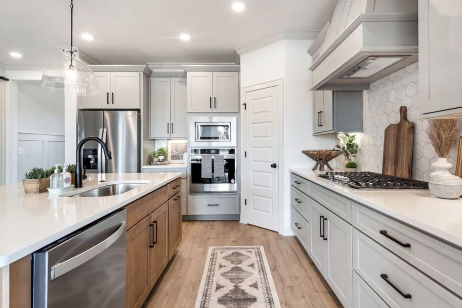 Furnished interior in a model home at Sycamore Grove in Murfreesboro (Image 5).