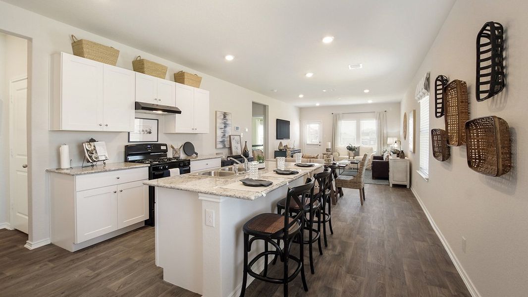 Furnished interior in a model home at Applewood in San Antonio (Image 9). Furnished interior in a model home at Applewood in San Antonio (Image 9).