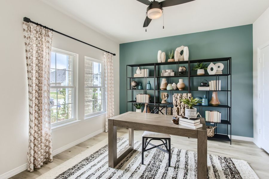 Brodie model office at Overland Grove by Century Communities Brodie model office at Overland Grove by Century Communities