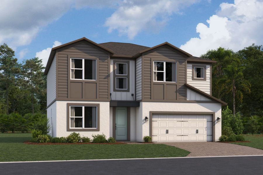 Santa Barbara II Elevation Contemporary Santa Barbara II Elevation Contemporary