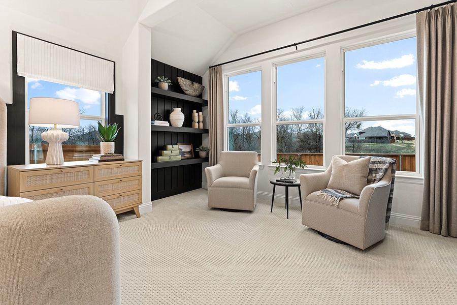 Furnished interior in a model home at Heartland in Heartland (Image 8).