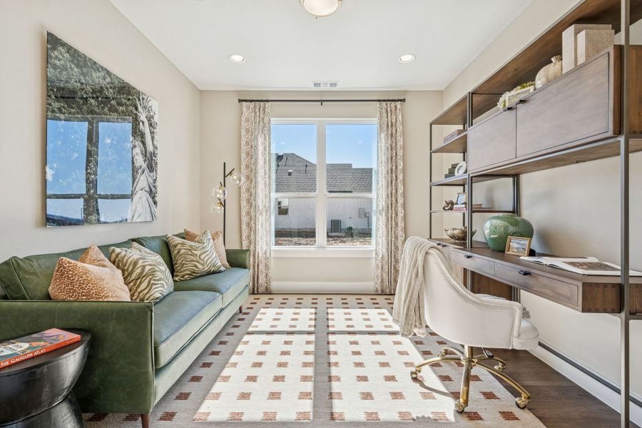 Furnished interior in a model home at Lakewood Village in Lakewood Village (Image 26).