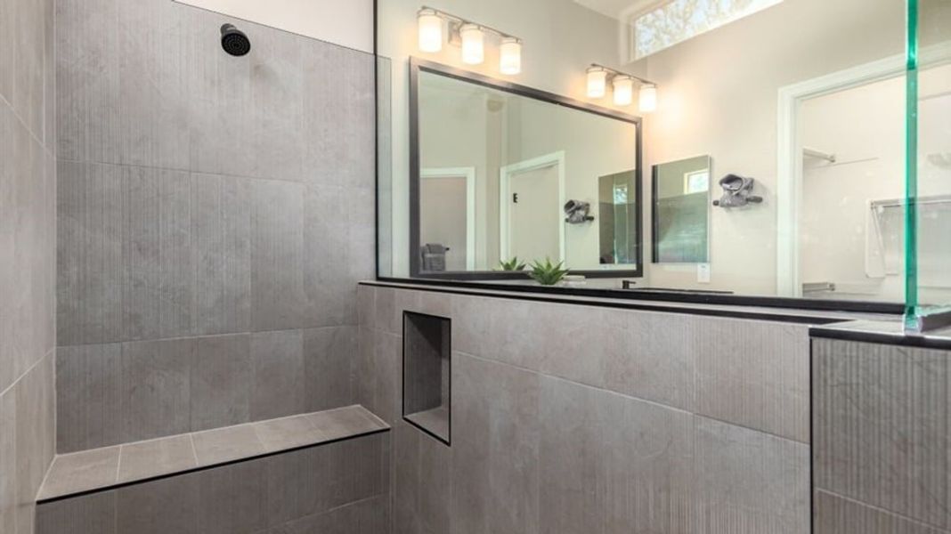 Furnished interior in a model home at Alamar Encore Collection in Avondale (Image 24).