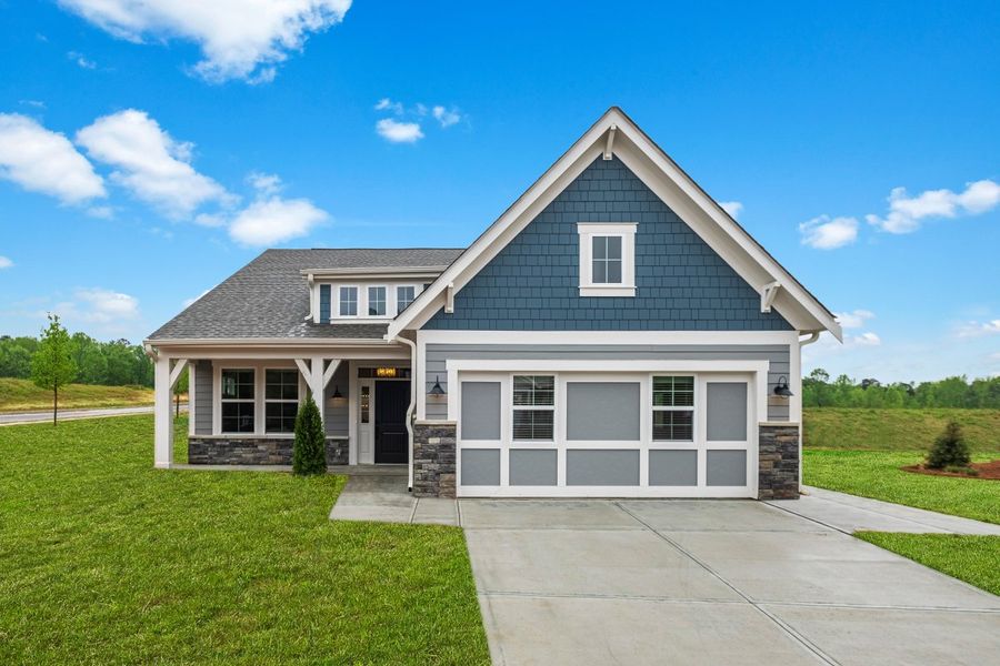 Front exterior of a home in the Laurel Farms community, located in Dallas, GA (Image 16).