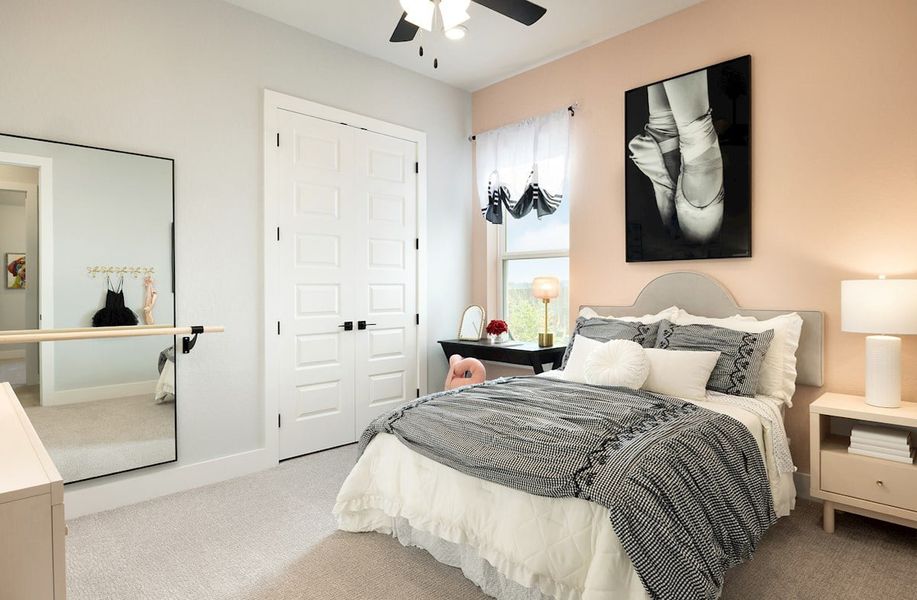 Furnished interior in a model home at Westridge in San Antonio (Image 9).