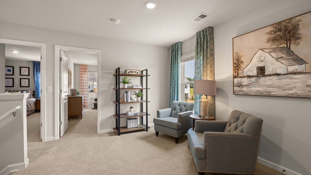 Furnished interior in a model home at Wrenfield at Chanticleer in North Augusta (Image 19). Furnished interior in a model home at Wrenfield at Chanticleer in North Augusta (Image 19).