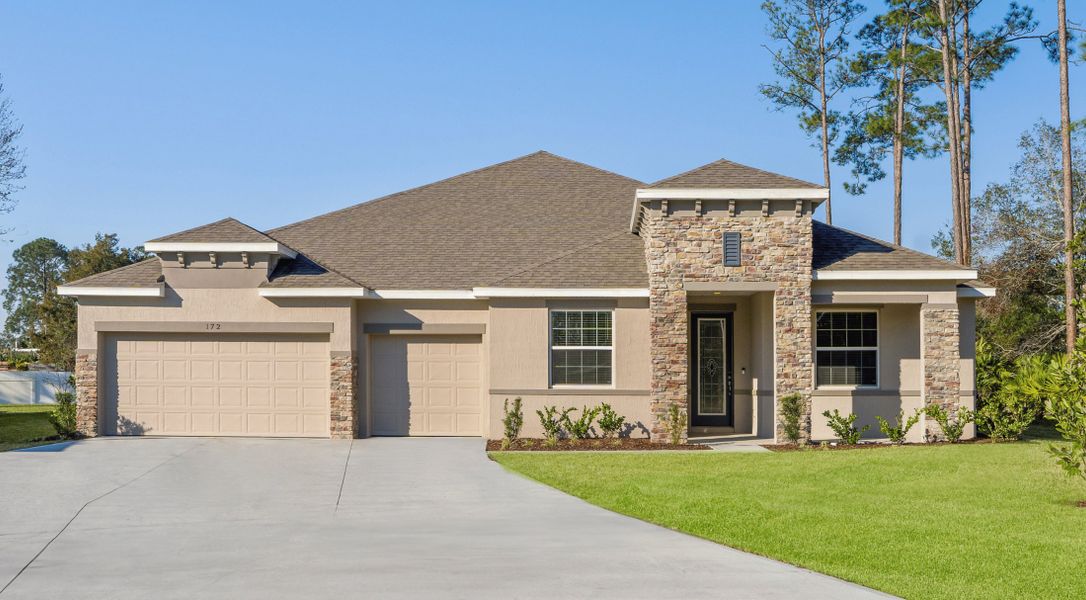 Front exterior of a home in the Palm Coast community, located in Palm Coast, FL (Image 15).