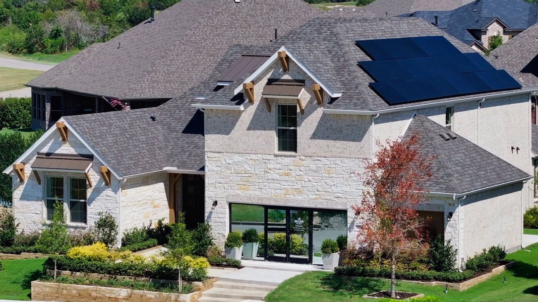 Front exterior of a home in the Heath Golf and Yacht Club community, located in Heath, TX (Image 12).