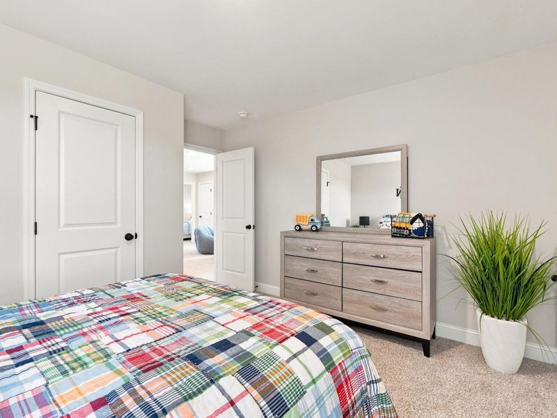 Furnished interior in a model home at Bailey Park in Fayetteville (Image 26).