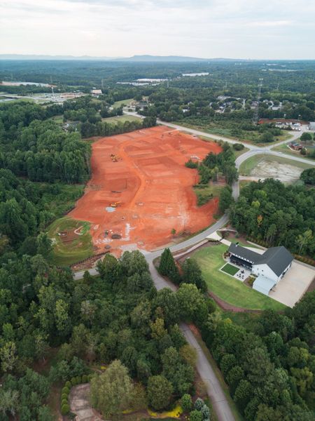 Site preparation and early development at Saluda Ridge in Piedmont, SC (Image 12).