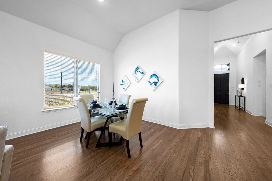 Furnished interior in a model home at Forest Ridge Estates in Greenville (Image 8).