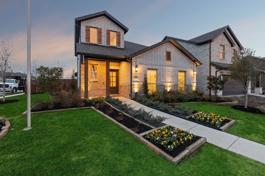 Front exterior of a home in the Bryant Farms community, located in Melissa, TX (Image 7).