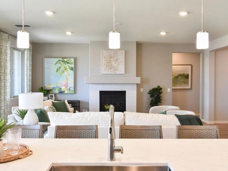 Furnished interior in a model home at North Ridge at Pronghorn Ranch in Prescott Valley (Image 7). Furnished interior in a model home at North Ridge at Pronghorn Ranch in Prescott Valley (Image 7).