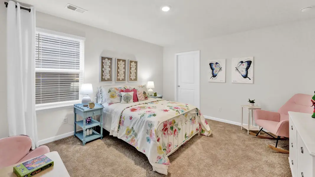 Furnished interior in a model home at Sweet Briar in Ooltewah (Image 17).