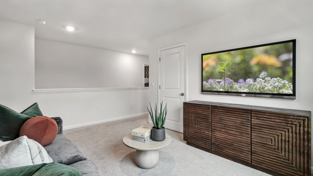 Furnished interior in a model home at Dail Farm in Farmville (Image 16). Furnished interior in a model home at Dail Farm in Farmville (Image 16).