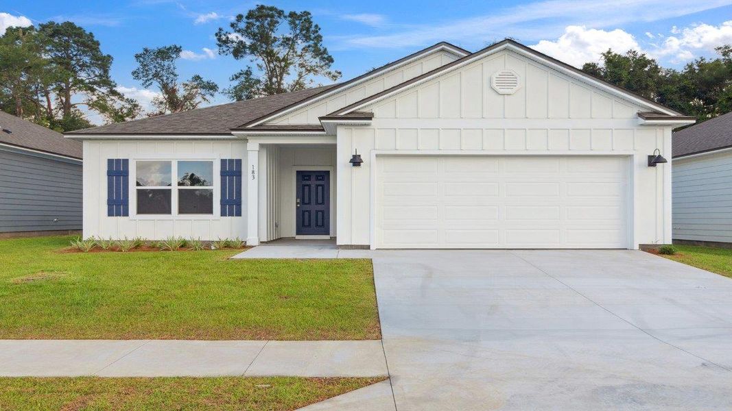 Front exterior of a home in the Misting Springs community, located in Crawfordville, FL (Image 11).