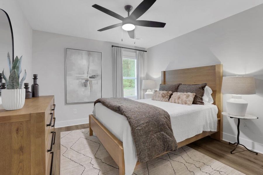 Furnished interior in a model home at Villas at Dawsonville Townhomes in Dawsonville (Image 15). Furnished interior in a model home at Villas at Dawsonville Townhomes in Dawsonville (Image 15).