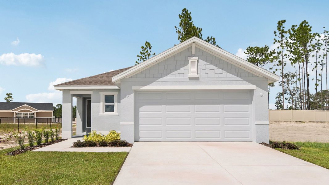 Front exterior of a home in the Ocala Crossings South community, located in Ocala, FL (Image 4).