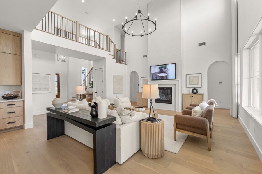 Furnished interior in a model home at Park Hills in Rockwall (Image 40). Furnished interior in a model home at Park Hills in Rockwall (Image 40).